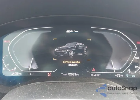 2020 BMW 530E Iperformance from USA, damaged, VIN WBAJA9C07LCD45451